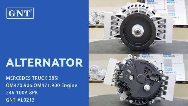 24V 100A Alternator compatible with MERCEDES OM471.900 Engine 0151540302 0151541302 0151542402 A0141546202 A0141547102 A0141547402 A0141547502