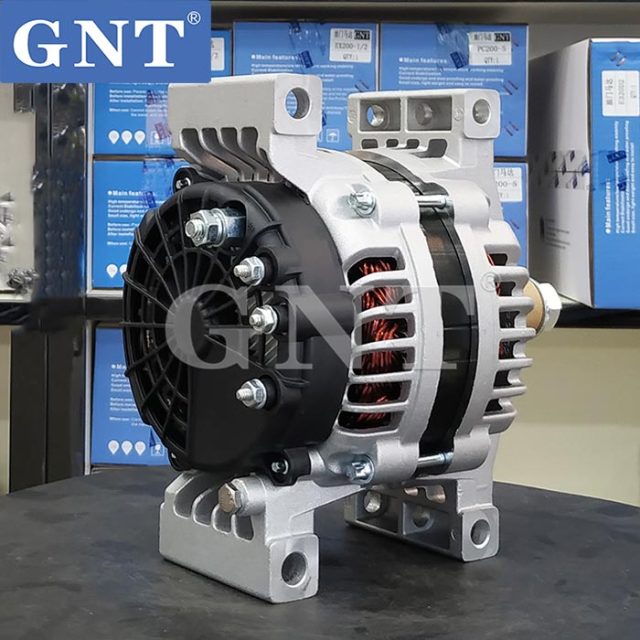 12V 200A Alternator compatible with CATERPILLAR 3116 3126 Engine 0124625099, 0124625115, 0124625116, 0124625119, 0124625120, 4565574