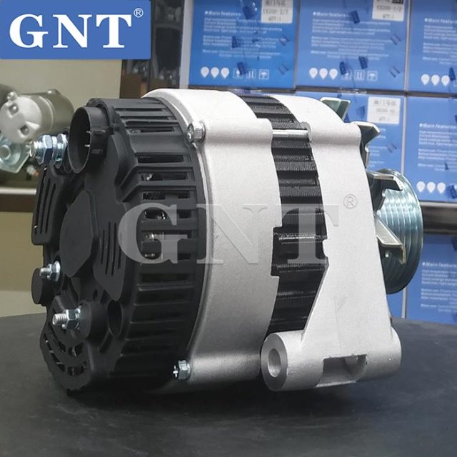 24V 55A Alternator compatible with WEICHAI STEYR WD615 Engine ALQ8924BJ ALQ8924LP ALQ8924UW 612600090147 612600090147 VG15600900128 301N21441Z