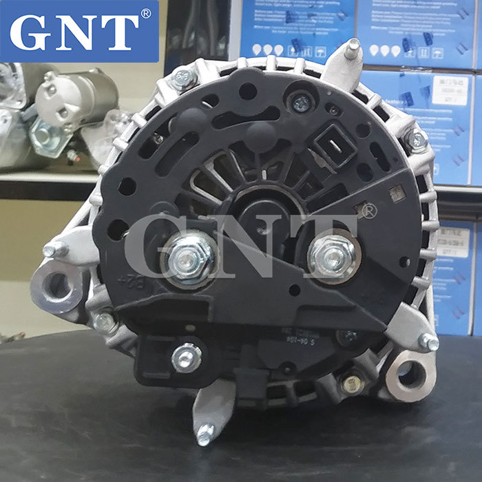 24V 100A GNT Alternator compatible with JOHN DEERE 6090HFC94 Engine 0124655081 0124655189 0124655190 11205186 AAN3217 AT488138 RE538241 RE558676 SE502563