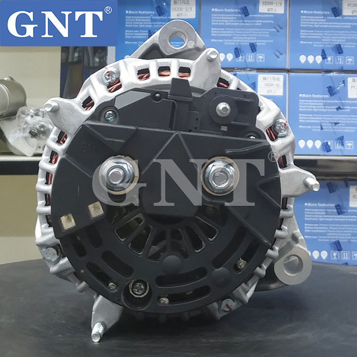 12V 200A Alternator compatible with JOHN DEERE 6068HL497 Engine CAL10414AS AT384632 RE210793 RE554472 RE555751 SE501834