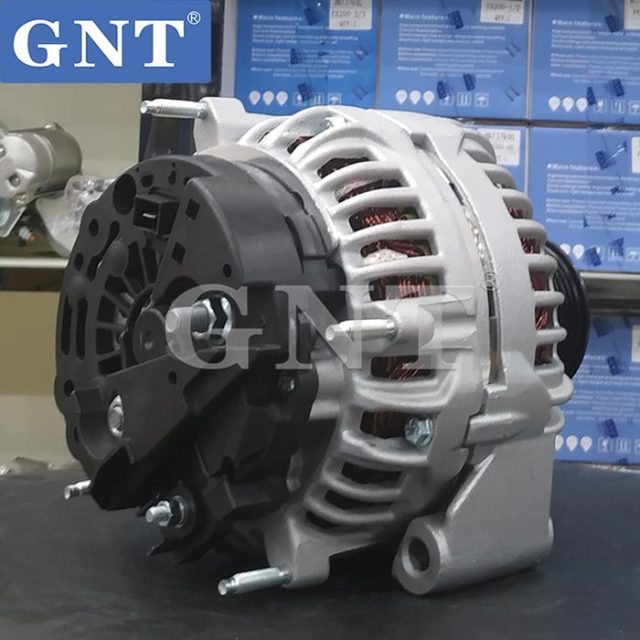12V 120A GNT High Quality Alternator compatible with JOHN DEERE 310K 410K Engine 0124515187 0124515196 0124515542 RE537508