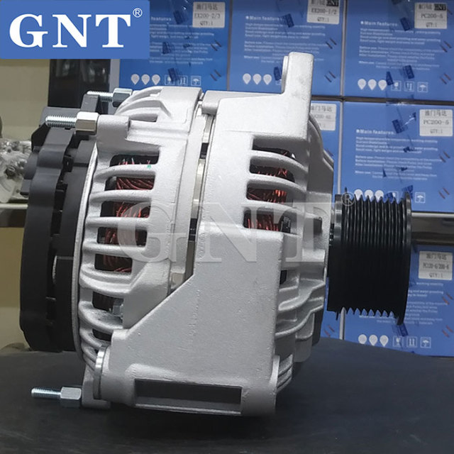 12V 150A GNT Alternator compatible with CLAAS OM502LA OM906LA Engine 1986A00947 114834 LRA03490 0131542602 A0131542602 1-3543-25W