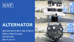 24V 80A GNT Alternator compatible with WEICHAI WD10 WD618 WD12 Engine F000BL071F F000BL0723 F000BL07D1 F000BL07D6 F000BL07DF F000BL07DH