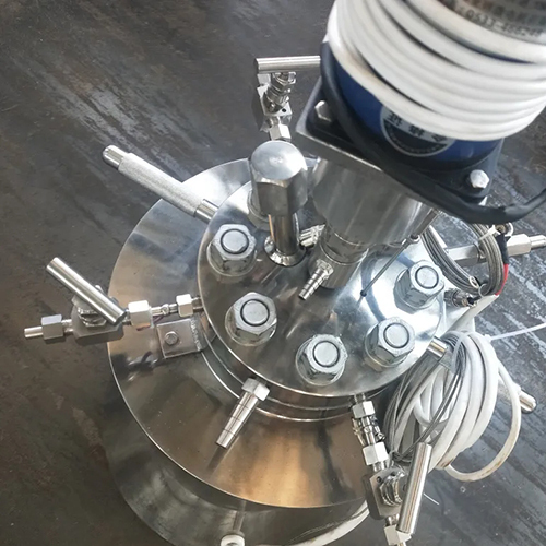 0.5L mechanical seal zirconium lab reactor