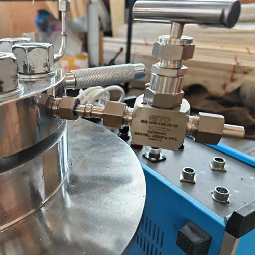 0.5L mechanical seal zirconium lab reactor