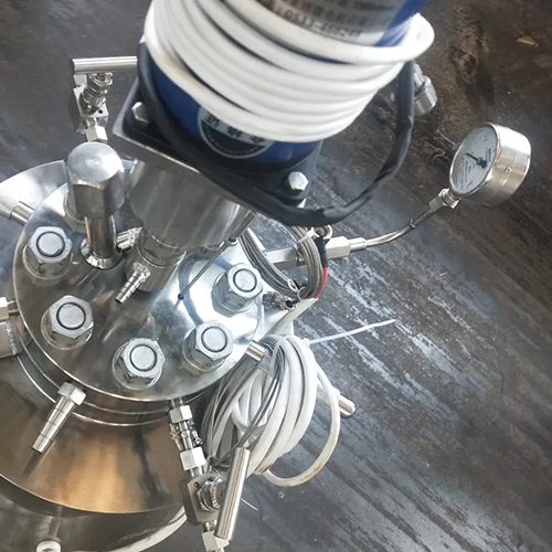 0.5L mechanical seal zirconium lab reactor