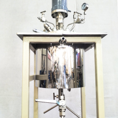 Remote monitoring polycondensation stainless steel reactor 5L