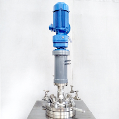 Remote monitoring polycondensation stainless steel reactor 5L