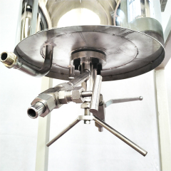 Remote monitoring polycondensation stainless steel reactor 5L