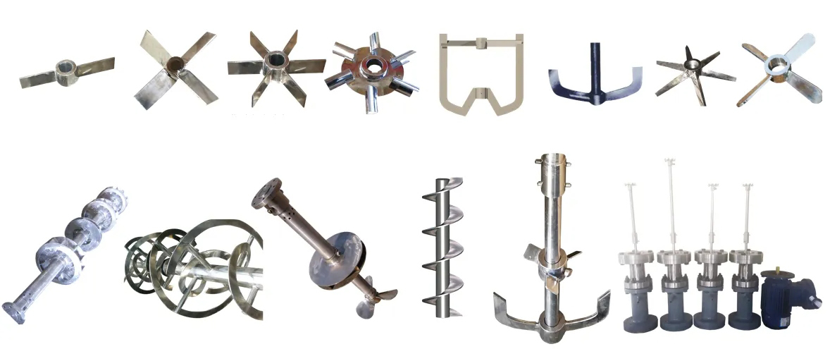 Paddles picture of agitator