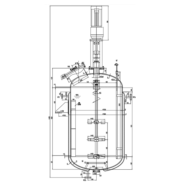 2000L TBT reactor scheme