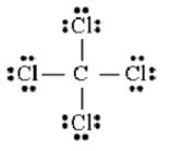 carbon tetrachloride lewis structure