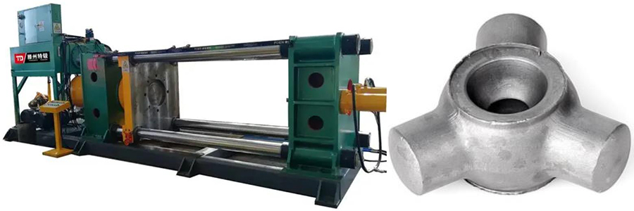 Extrusion machine and end product