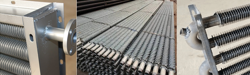 photo of Finned tube heat exchanger