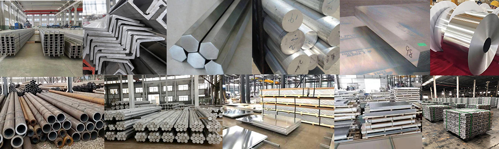 All types of shapes of metal for fabrication