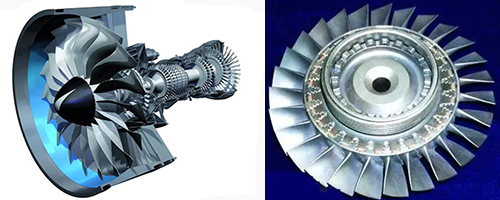 photo of aircraft engineer parts