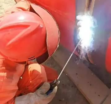 Electrode welding