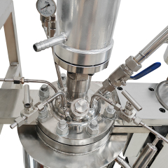 Low pressure high temperature laboratory reactor system for Esterification made by stainless steel