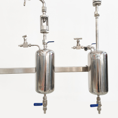 Low pressure high temperature laboratory reactor system for Esterification made by stainless steel