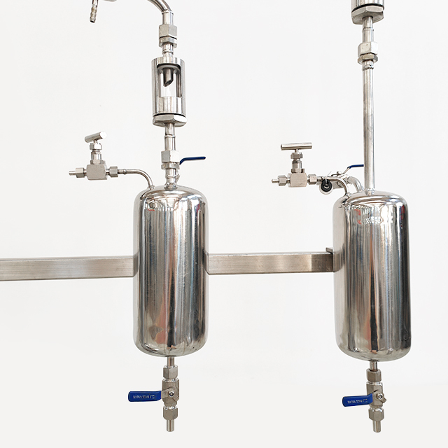 Low pressure high temperature laboratory reactor system for Esterification made by stainless steel