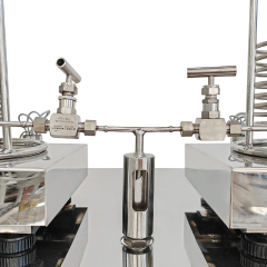 Low pressure high temperature laboratory reactor system for Esterification made by stainless steel