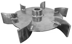 photo of Curved blade disc Turbine Paddle