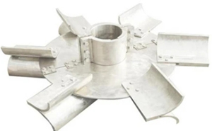 photo of Arrow-blade disc turbine paddle