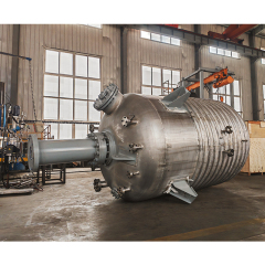 8000L Low speed limpet coil reactor stainless steel for octyloxyglycerol