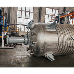 8000L Low speed limpet coil reactor stainless steel for octyloxyglycerol