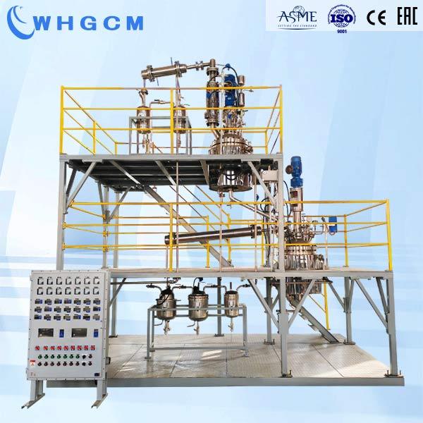 100L esterification polycondensation pilotplant