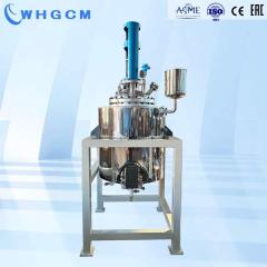 100L SS jacket pilot reactor mechanical sealed explosion proof