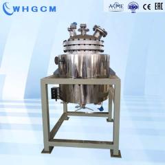 200l Hastelloy pilot reactor vessel with jacket and insolation