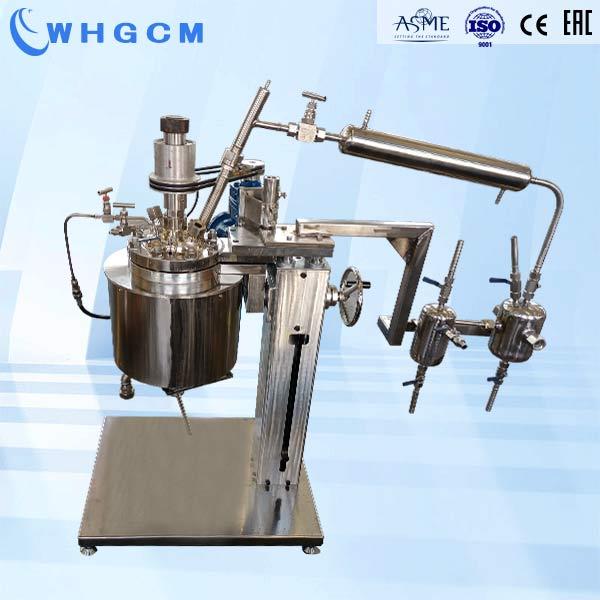 5L esterification reactor with lifting rack