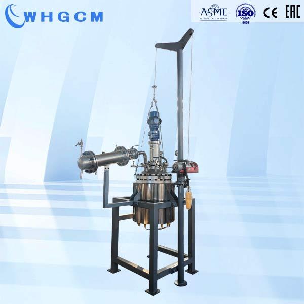 80L esterification reactor with sag rod
