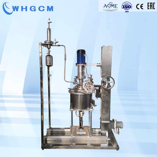 1L thermal melt salt bath heating lab reactor