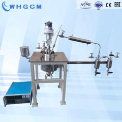 0.5L esterification lab jacketed reactor