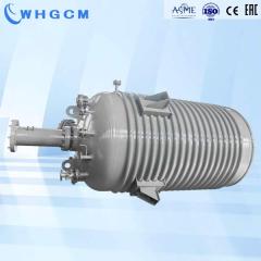 8000 liters Solvent-based acrylic resins high pressure batch reactor with half pipe heating structure ( limpet reactor)