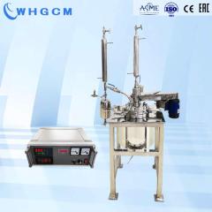2L stainless steel lab reactor with two condensers