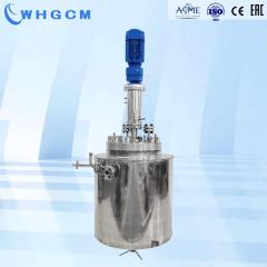 50L triple jacketed stainless steel lab reactor for sufactant research