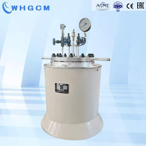 20L reactor with stirring device for high temperature application