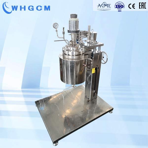 5L high pressure lab reactor made from Zirconium