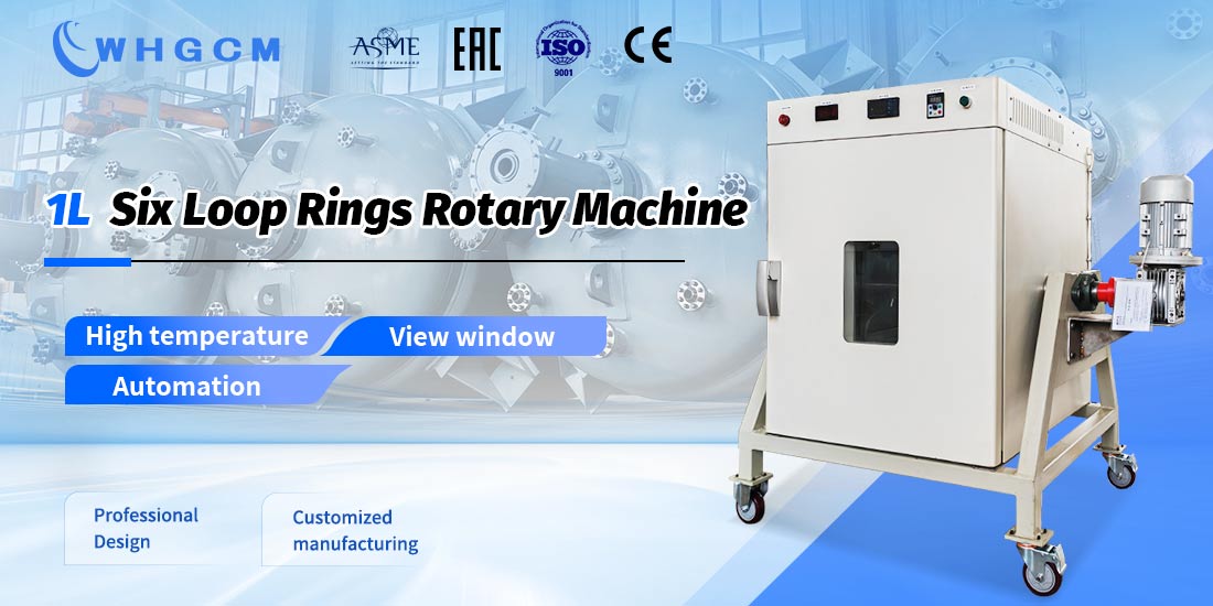 poster of the 1L  six loop rings rotary machine