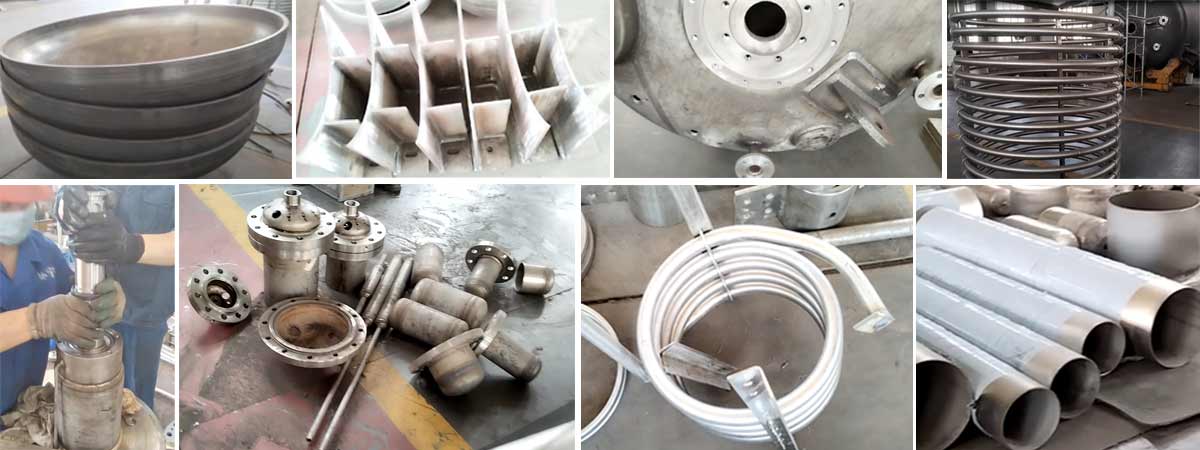 All kinds of the parts of SSR reactors