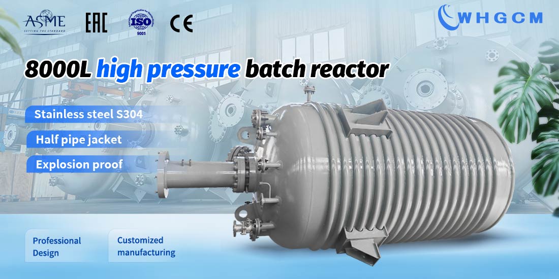 poster of the 8000L  high pressure batch reactor
