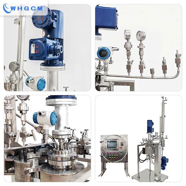 ASME U 2L Hastelloy hydrogenation lab reactor