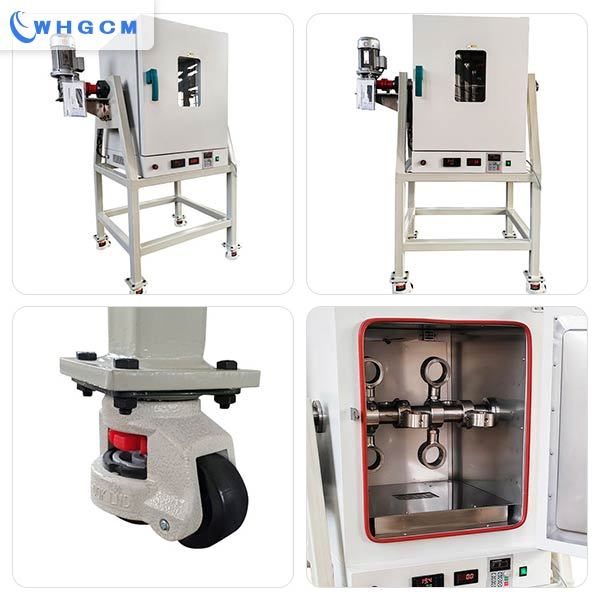 8 rings hydrothermal synthesis reaction rotation machine