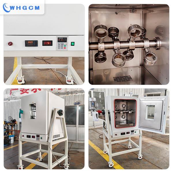 8 rings hydrothermal synthesis reaction rotation machine