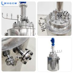 50L triple jacketed stainless steel lab reactor for sufactant research