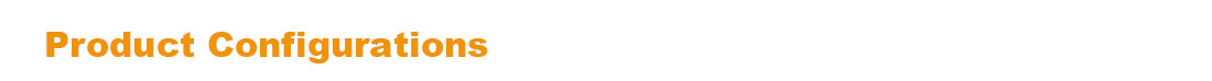 Title of Product Configurations
